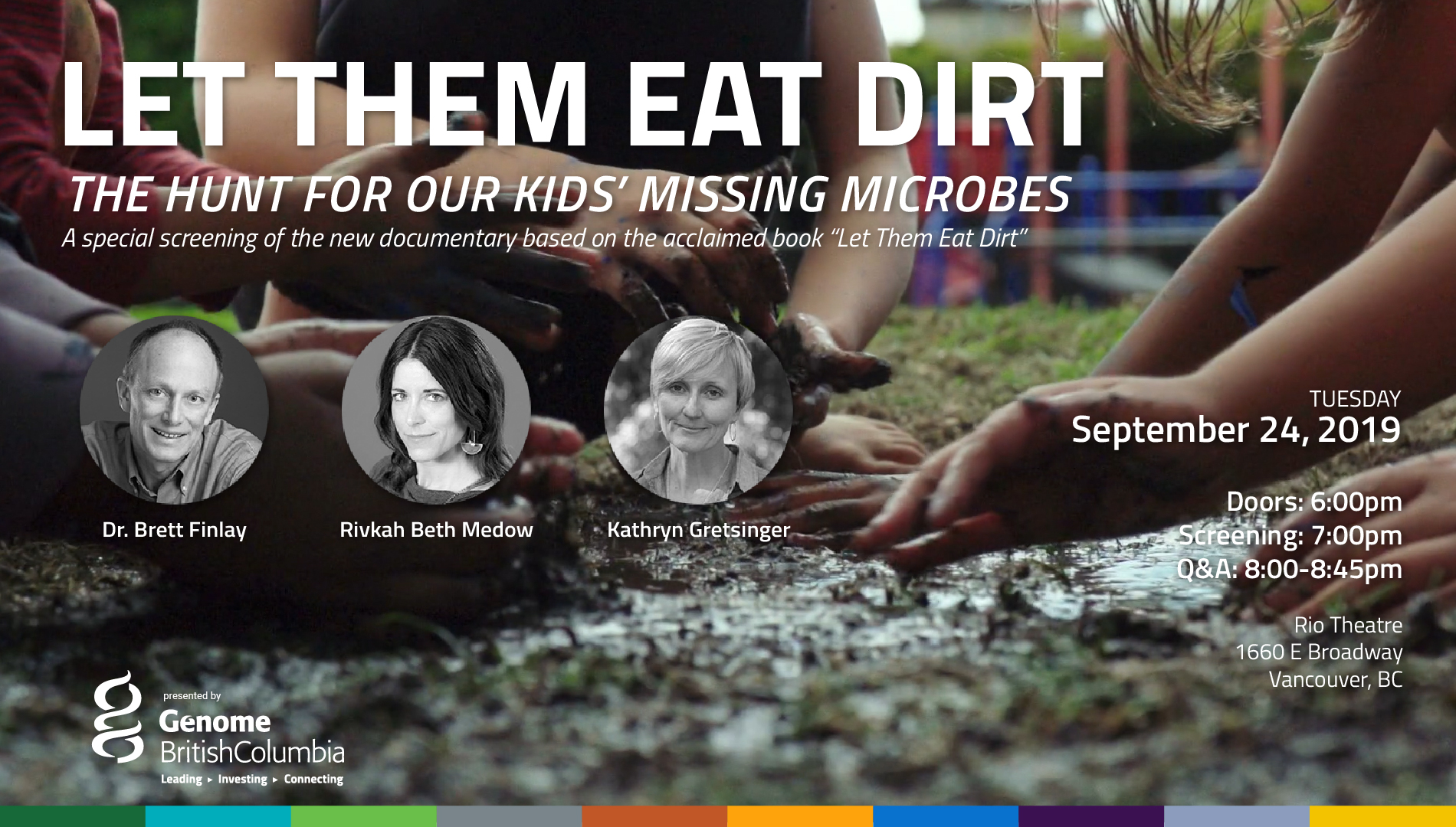 Genome BC Let Them Eat Dirt Poster