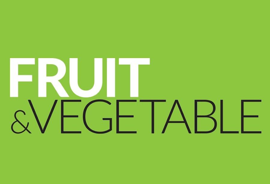 Logo for Fruit and Vegetable Magazine.